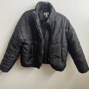 Abound Black Puffer Jacket